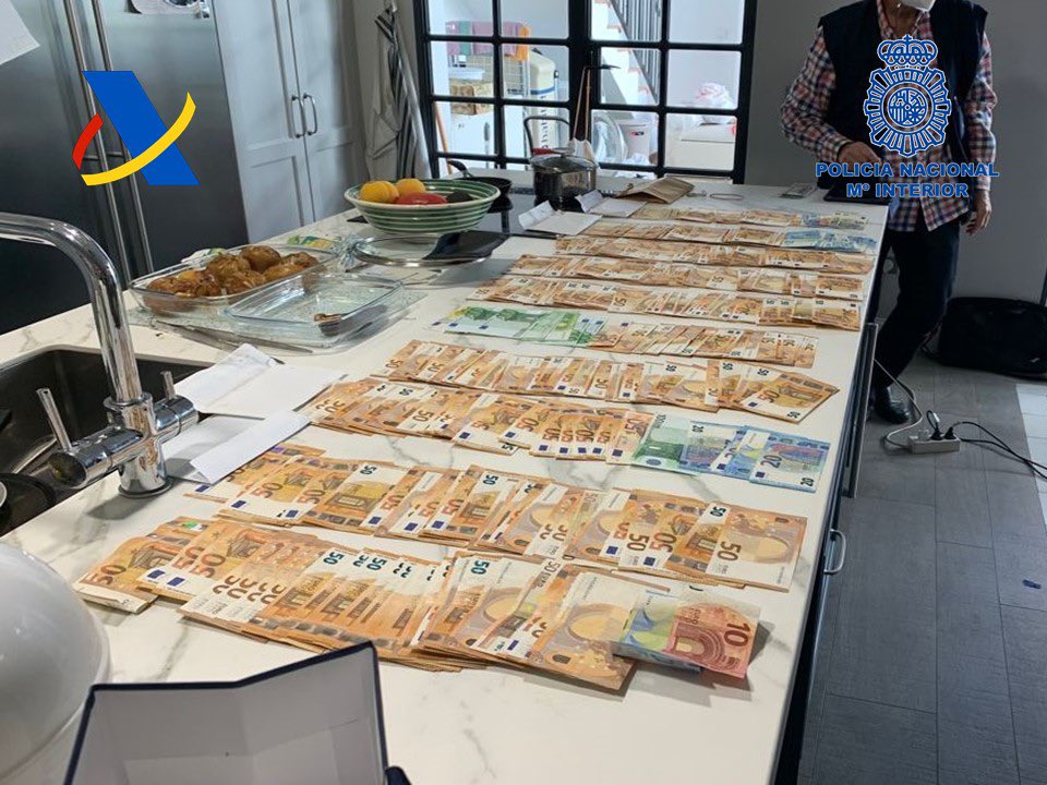 Desarticulado un grupo criminal de carácter familiar y con conexiones internacionales que blanqueó más de 45 millones de euros en España