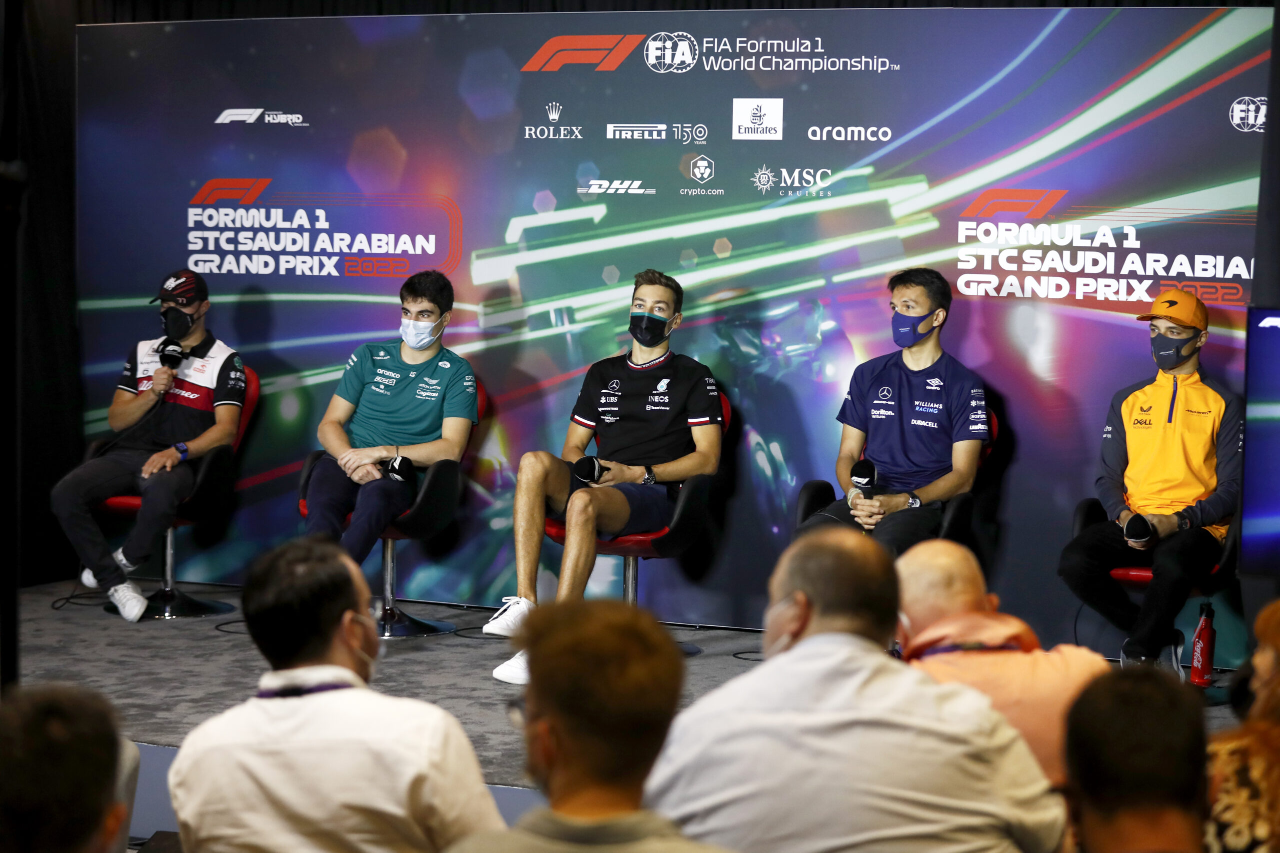 F1 – 2022 SAUDI ARABIAN GRAND PRIX – FRIDAY PRESS CONFERENCE TRANSCRIPT