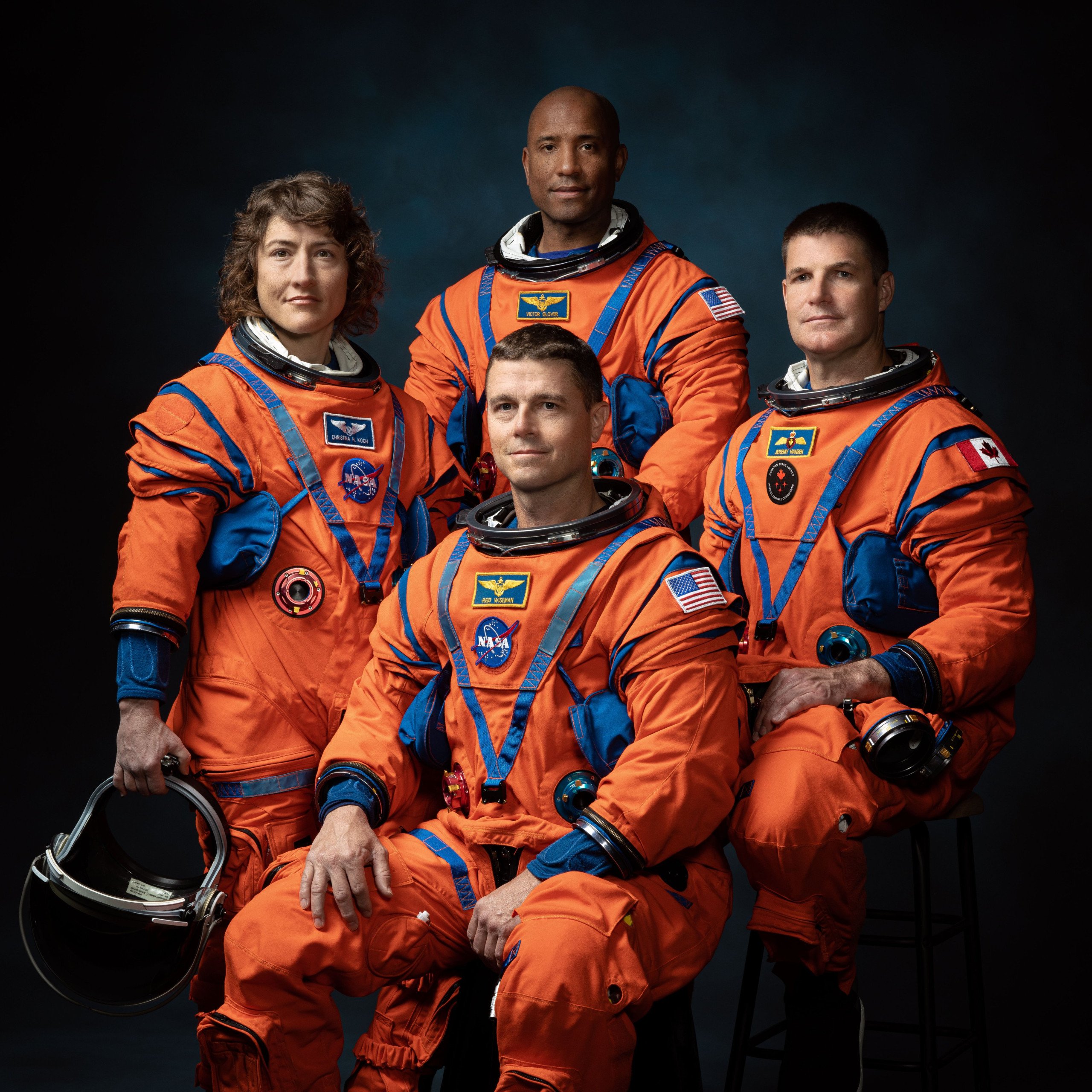 NASA ha presentando a los astronautas de la misión Artemis 2
