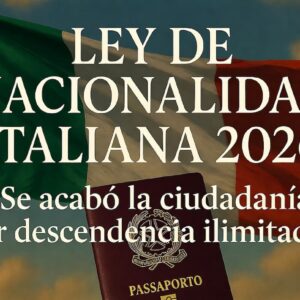 Ciudadanía Italiana