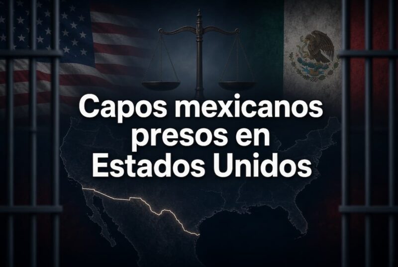 capos mexicanos presos en Estados Unidos